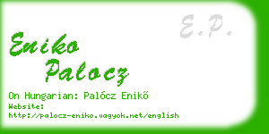 eniko palocz business card