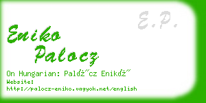 eniko palocz business card